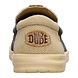 Hey Dude Mikka Braided Black/Boulder Tan Instappers Heren