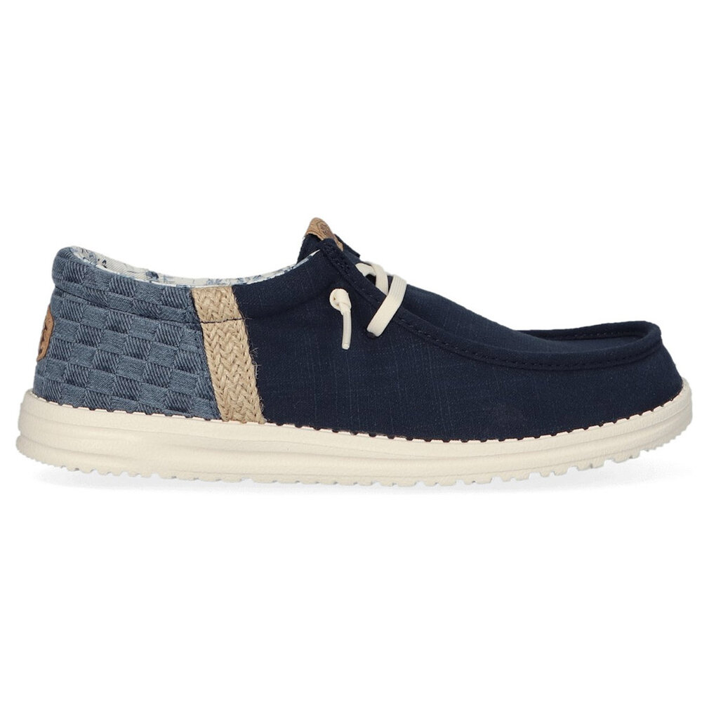 Hey Dude Wally Funk Summer Stitch Navy Blazer/Multi Instappers Heren