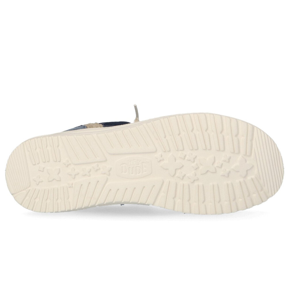 Hey Dude Wally Funk Summer Stitch Navy Blazer/Multi Instappers Heren