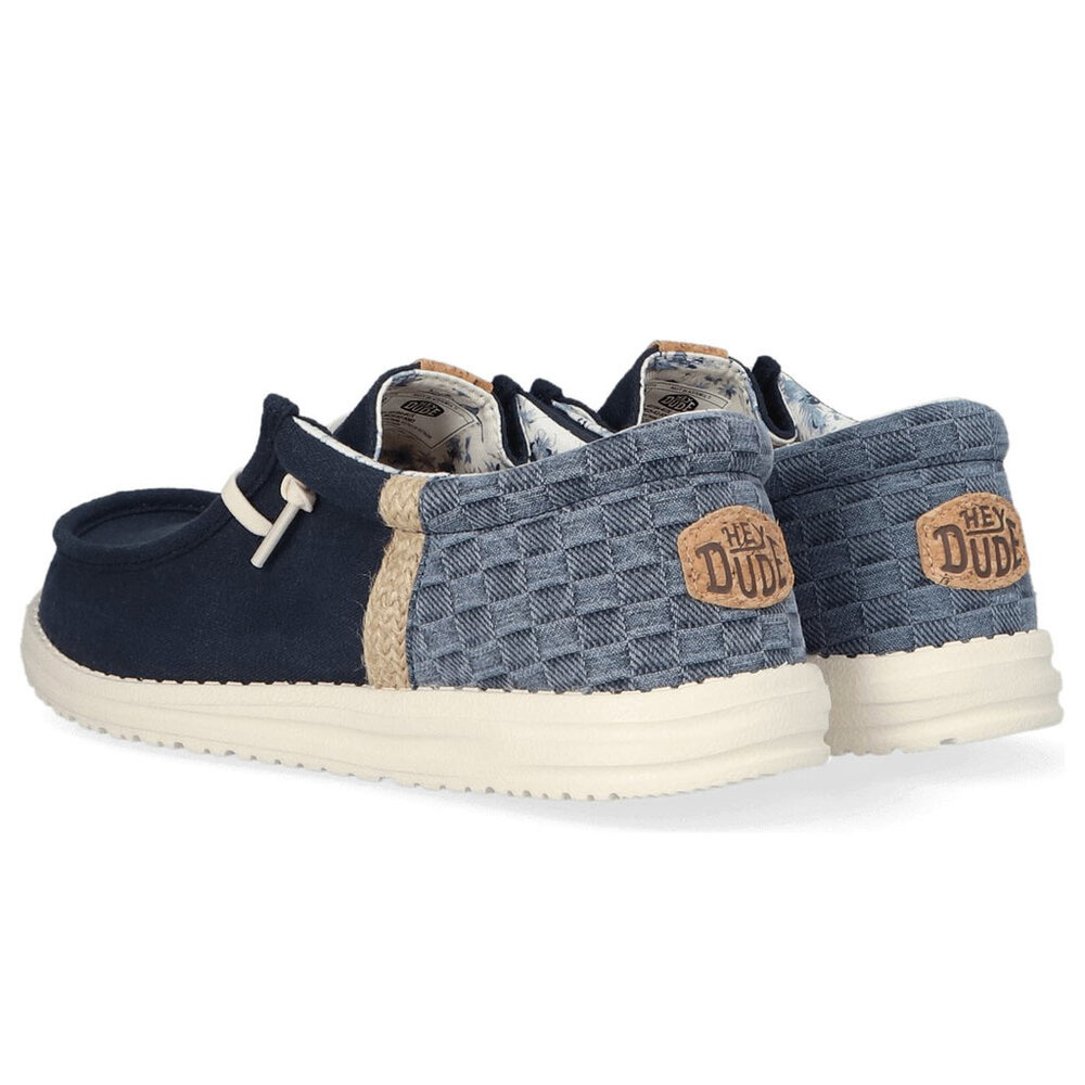 Hey Dude Wally Funk Summer Stitch Navy Blazer/Multi Instappers Heren