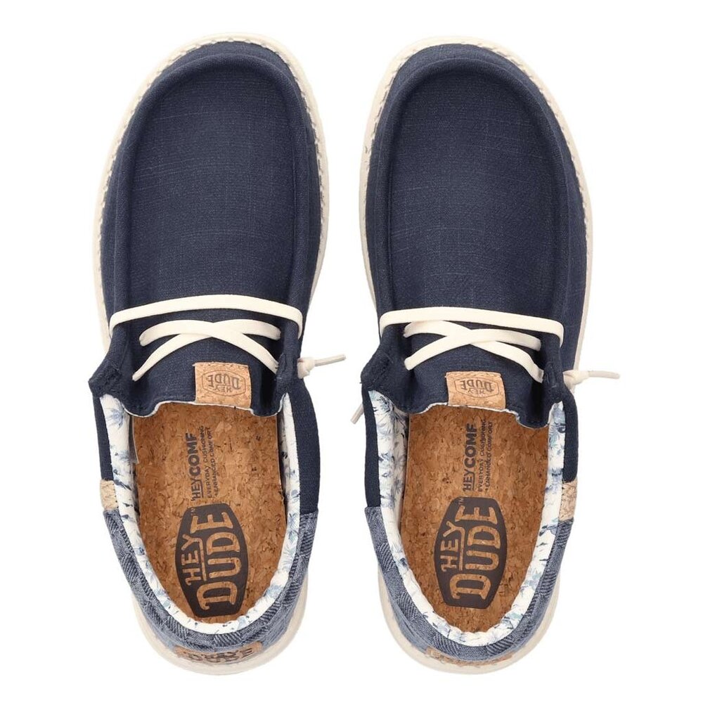 Hey Dude Wally Funk Summer Stitch Navy Blazer/Multi Instappers Heren