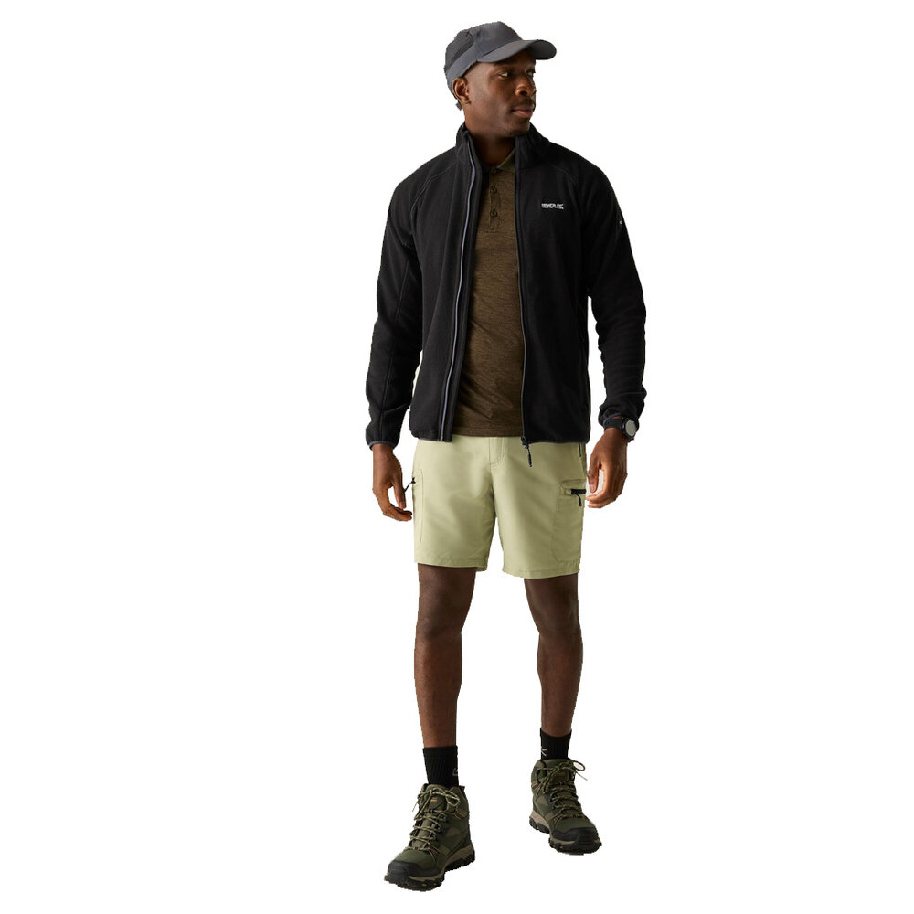 Regatta Hadfield Black Fleece Vest Heren