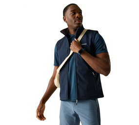 Regatta Bradwell Navy Softshell Bodywarmer Heren