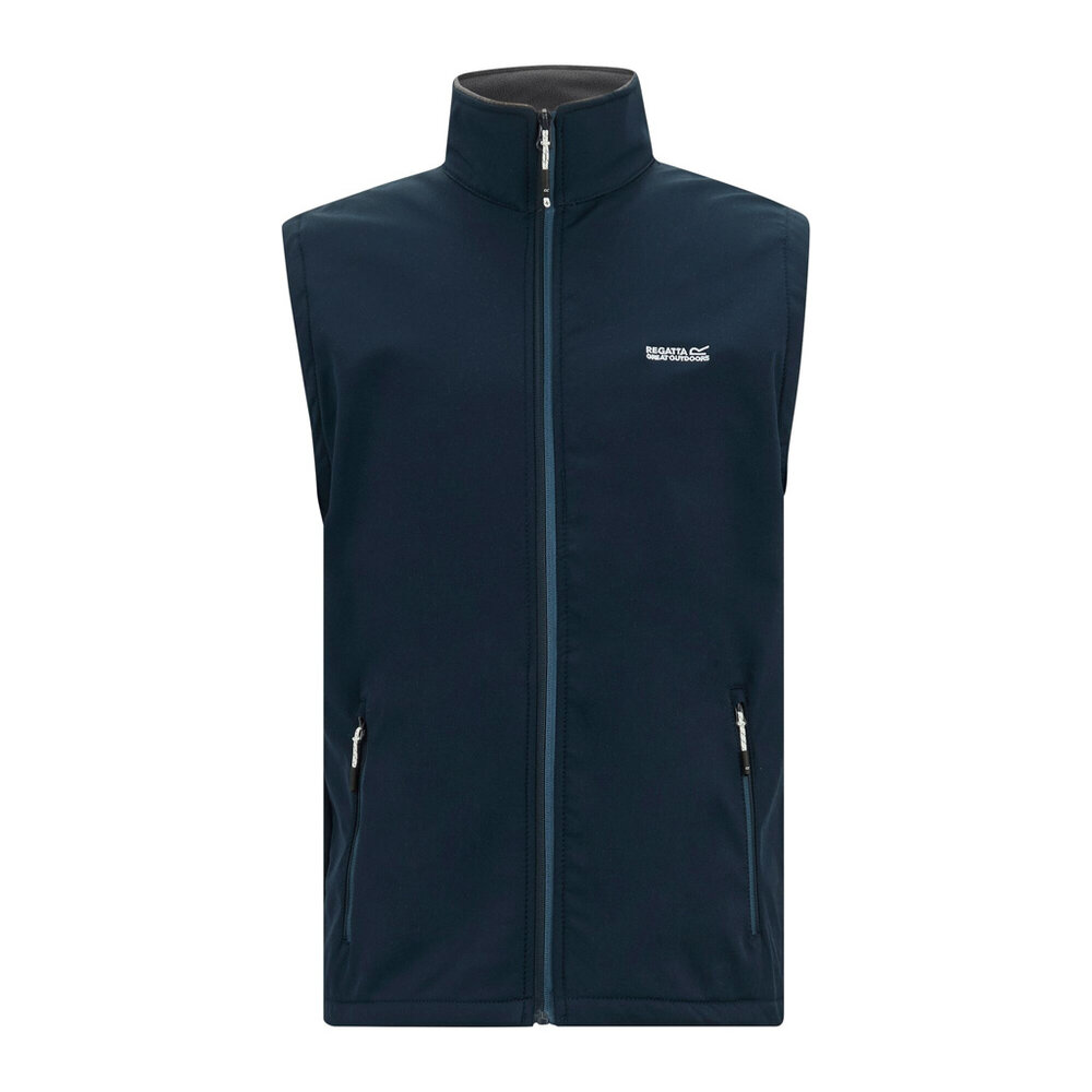 Regatta Bradwell Navy Softshell Bodywarmer Heren Regatta Bradwell Navy Softshell Bodywarmer Heren