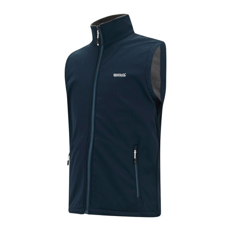 Regatta Bradwell Navy Softshell Bodywarmer Heren Regatta Bradwell Navy Softshell Bodywarmer Heren