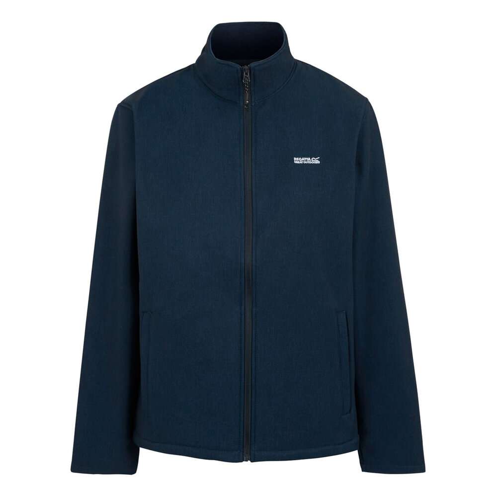 Regatta Cera Navy Marl Softshell Jas Heren