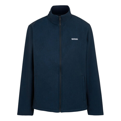 Regatta Cera Navy Marl Softshell Jas Heren