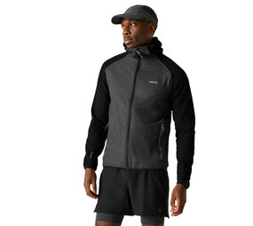 Regatta Arec Ash Marl Black Softshell Jas Heren