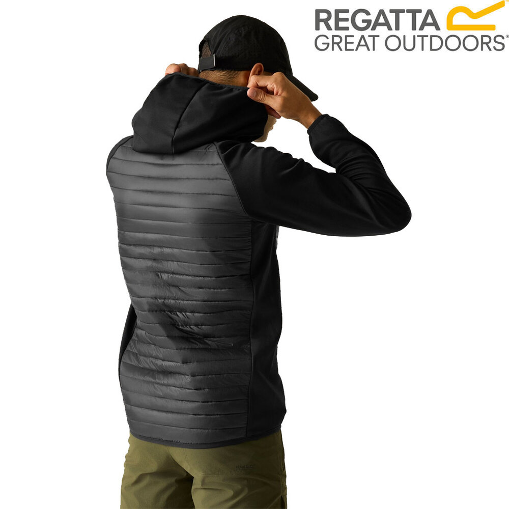 Regatta Andreson Hybrid Black Zomerjas Heren