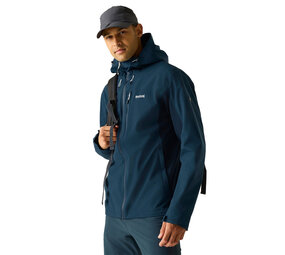 Regatta Birchdale Waterproof Moonlight Denim Navy Jas Heren
