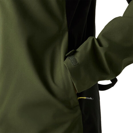 Regatta Birchdale Waterproof Dark Khaki Black Jas Heren