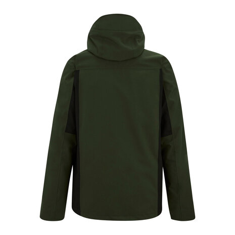 Regatta Birchdale Waterproof Dark Khaki Black Jas Heren