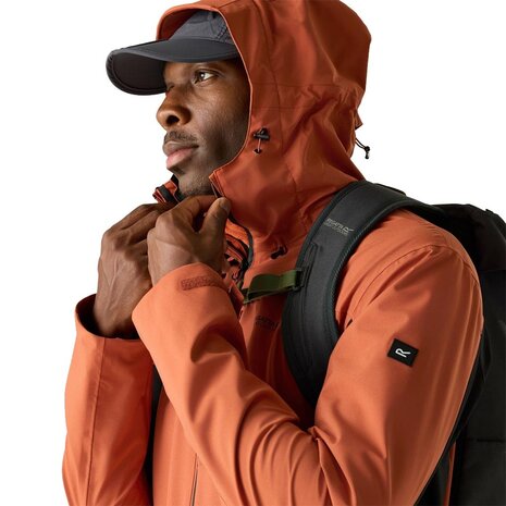 Regatta Birchdale Waterproof Brick Black Jas Heren