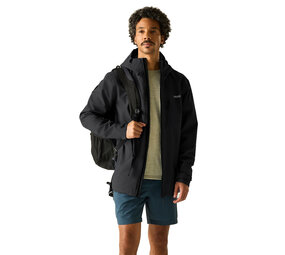 Regatta Oklarna Waterproof Black Jas Heren