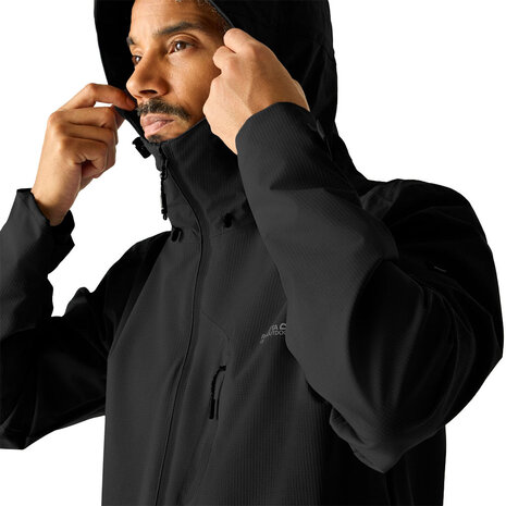 Regatta Oklarna Waterproof Black Jas Heren