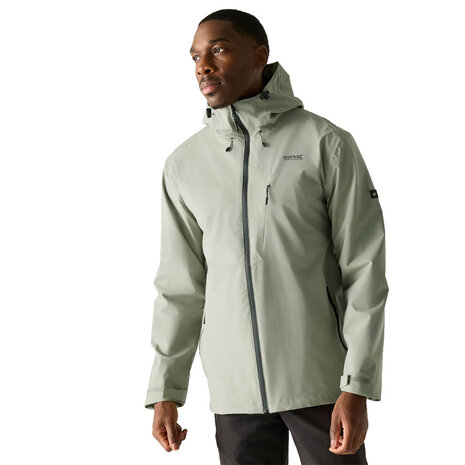Regatta Oklarna Waterproof Light Sage Jas Heren