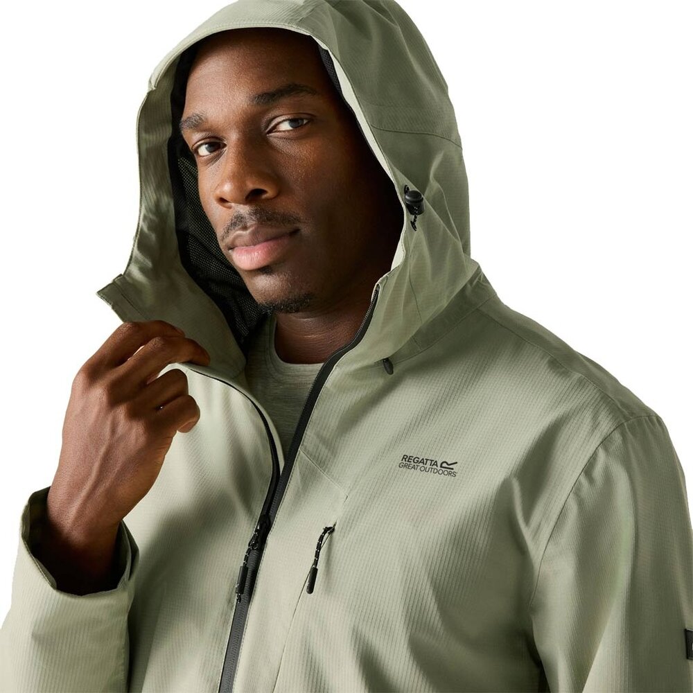 Regatta Oklarna Waterproof Light Sage Jas Heren