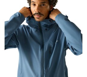 Regatta Oklarna Waterproof China Blue Jas Heren