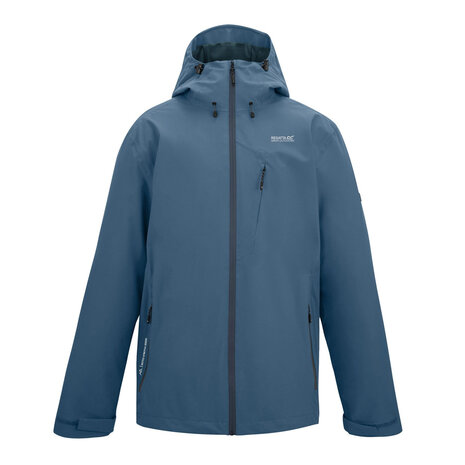 Regatta Oklarna Waterproof China Blue Jas Heren