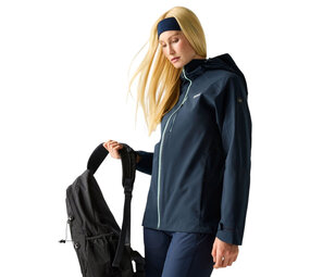 Regatta Birchdale Waterproof Navy Icy Morn Zomerjas Dames Regatta Birchdale Waterproof Navy Icy Morn Zomerjas Dames
