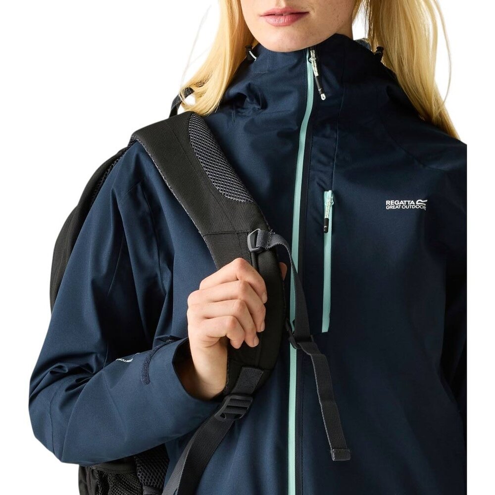 Regatta Birchdale Waterproof Navy Icy Morn Zomerjas Dames Regatta Birchdale Waterproof Navy Icy Morn Zomerjas Dames
