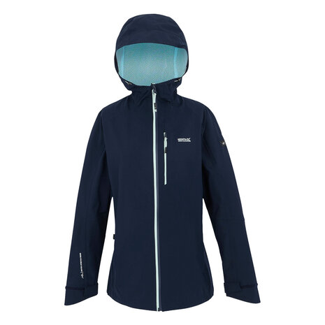 Regatta Birchdale Waterproof Navy Icy Morn Zomerjas Dames Regatta Birchdale Waterproof Navy Icy Morn Zomerjas Dames