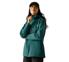 Regatta Birchdale Waterproof Mediterranea Green Zomerjas Dames