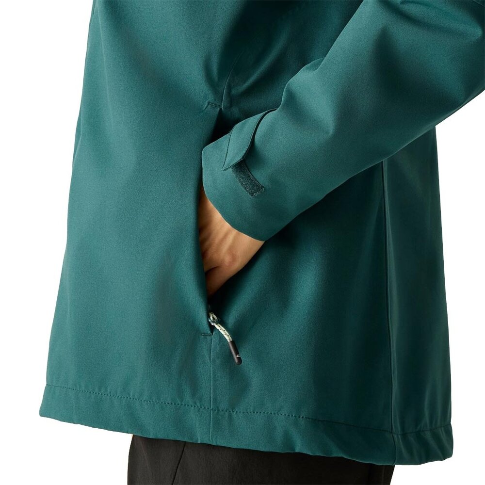 Regatta Birchdale Waterproof Mediterranea Green Zomerjas Dames