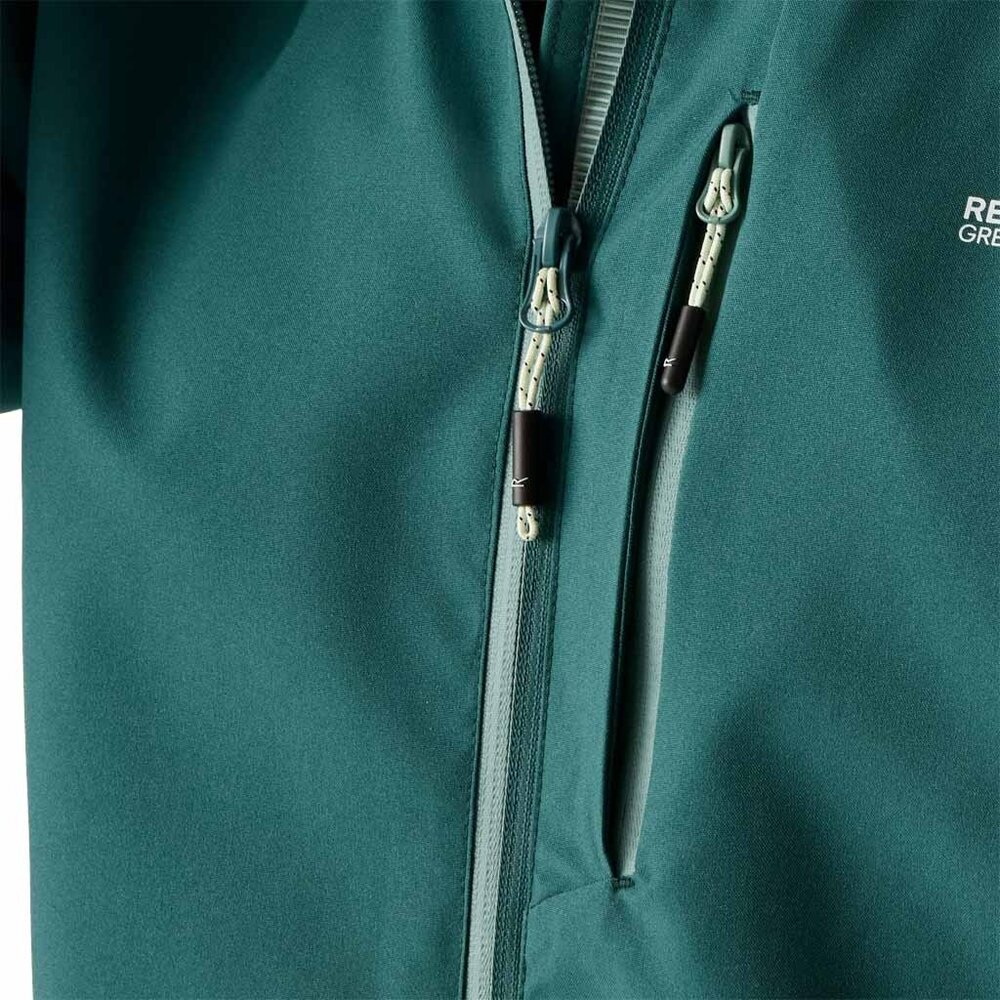 Regatta Birchdale Waterproof Mediterranea Green Zomerjas Dames