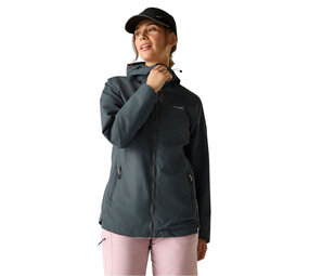 Regatta Hamara Waterproof Dark Storm Zomerjas Dames