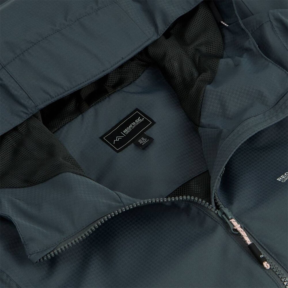 Regatta Hamara Waterproof Dark Storm Zomerjas Dames