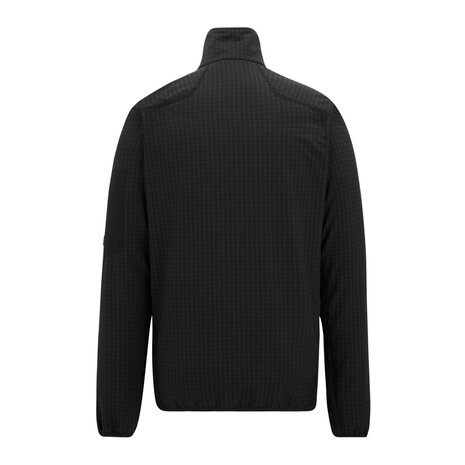 Regatta Baslinn Black Full Zip Stretch Fleece Vest Heren