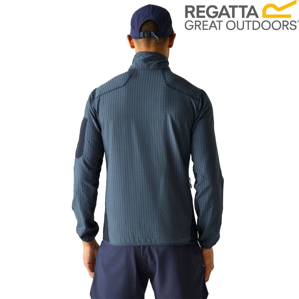 Regatta Baslinn Night Sky Full Zip Stretch Fleece Vest Heren