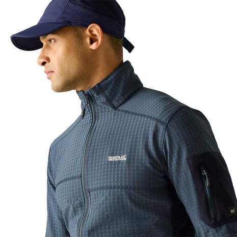 Regatta Baslinn Night Sky Full Zip Stretch Fleece Vest Heren