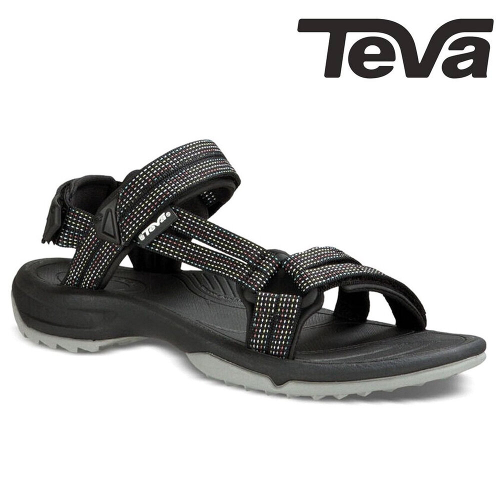 Teva Terra Fi Lite City Lights Black Pastel Sandalen Dames
