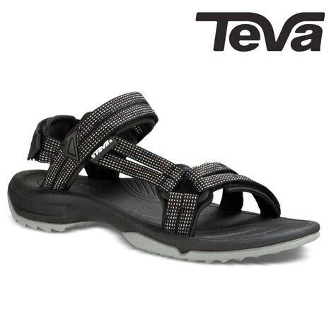 Teva Terra Fi Lite City Lights Black Pastel Sandalen Dames