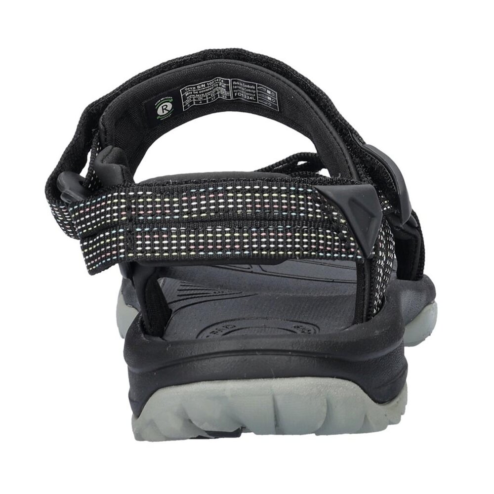 Teva Terra Fi Lite City Lights Black Pastel Sandalen Dames