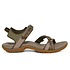 Verra Archive Criss Cross Olive Sandalen Dames