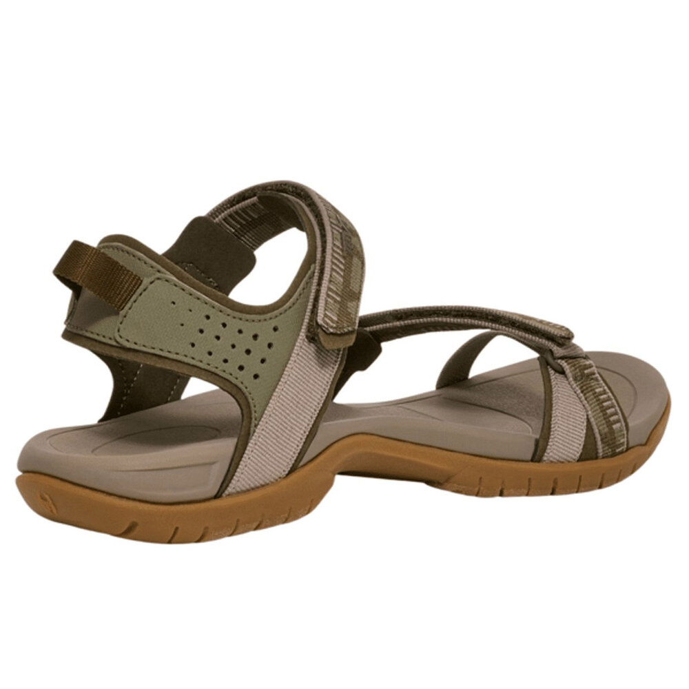 Teva Verra Archive Criss Cross Olive Sandalen Dames