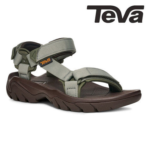 Teva Terra Fi 5 Universal Seagrass/Deep Lichen Green Sandalen Dames