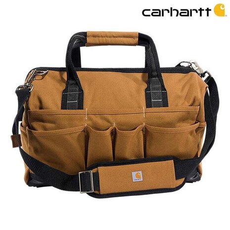 Carhartt 16 Inch 30 Pocket Heavyweight Bruin Gereedschapstas