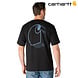 Carhartt Irvine 3D Logo Zwart T-Shirt Heren