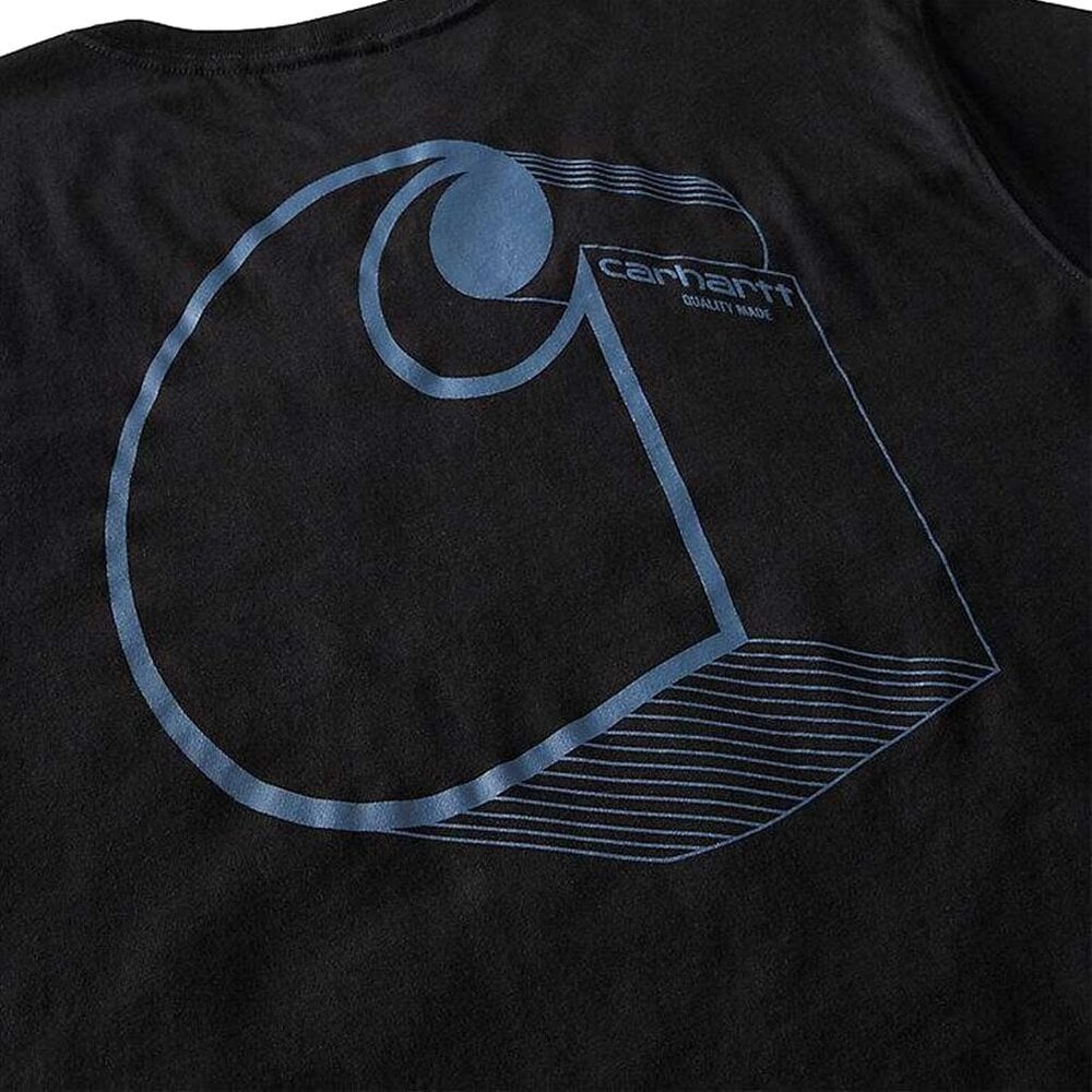 Carhartt Irvine 3D Logo Zwart T-Shirt Heren