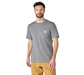 Carhartt Irvine 3D Logo Weathered Ash Heather T-Shirt Heren