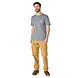 Carhartt Irvine 3D Logo Weathered Ash Heather T-Shirt Heren