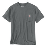 Carhartt Irvine Trucker 3D Logo Weathered Ash Heather T-Shirt Heren