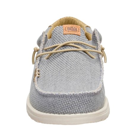 Hey Dude Wally Braided Flannel Grey/Olive Instappers Heren