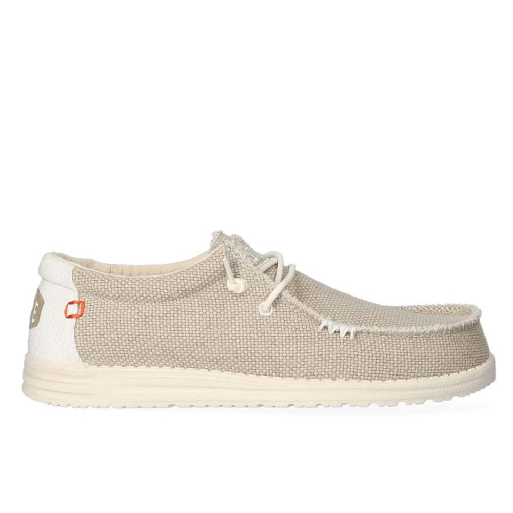 Hey Dude Wally Braided Off White Instappers Heren