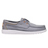 Wally Cru Stretch Canvas Flannel Grey Multi Instappers Heren