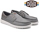 Hey Dude Wally Cru Stretch Canvas Flannel Grey Multi Instappers Heren
